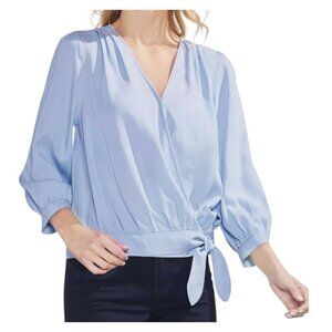 Vince Camuto Side Tie Surplice Top I Size:L